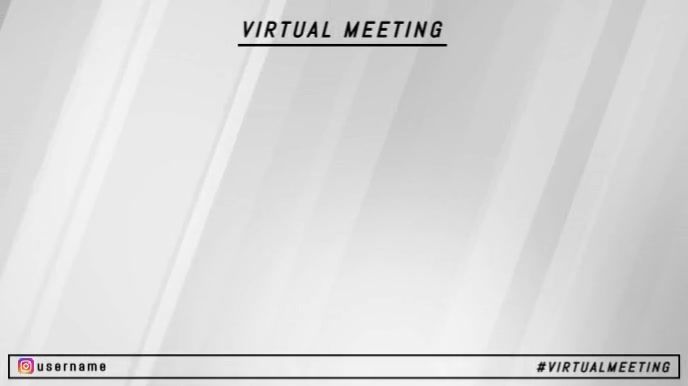 ZOOM VIRTUAL BACKGROUND | ZOOM PRESENTATION 演示(16:9) template